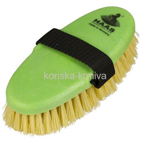Kartáč na koně rýžový s poutkem